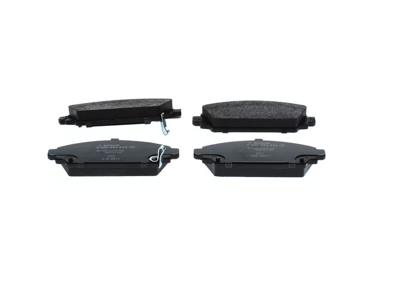 Brake Pad Set, disc brake BOSCH 0986494414