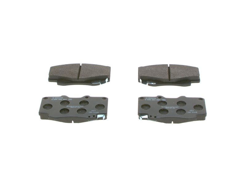 Brake Pad Set, disc brake BOSCH 0 986 494 497