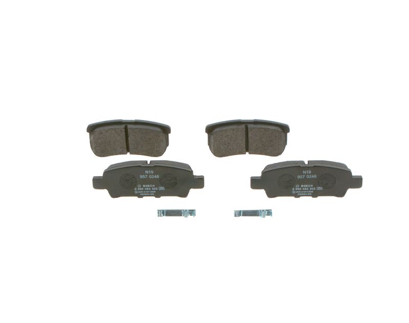 Brake Pad Set, disc brake BOSCH 0 986 494 502