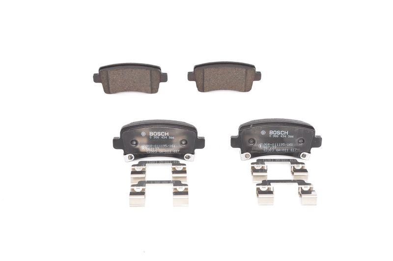 Brake Pad Set, disc brake BOSCH 0 986 494 586