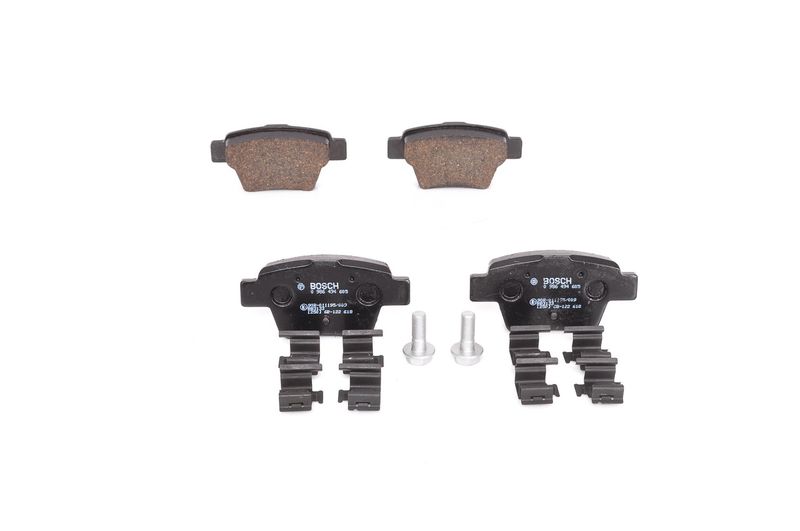 Brake Pad Set, disc brake BOSCH 0 986 494 605