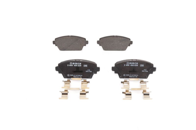 Brake Pad Set, disc brake BOSCH 0 986 494 629