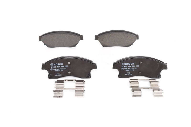 Brake Pad Set, disc brake BOSCH 0 986 494 644