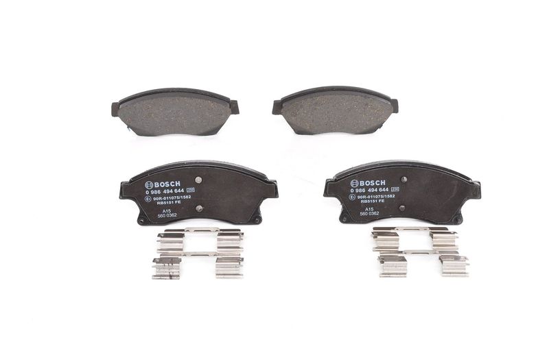 Brake Pad Set, disc brake BOSCH 0986494644