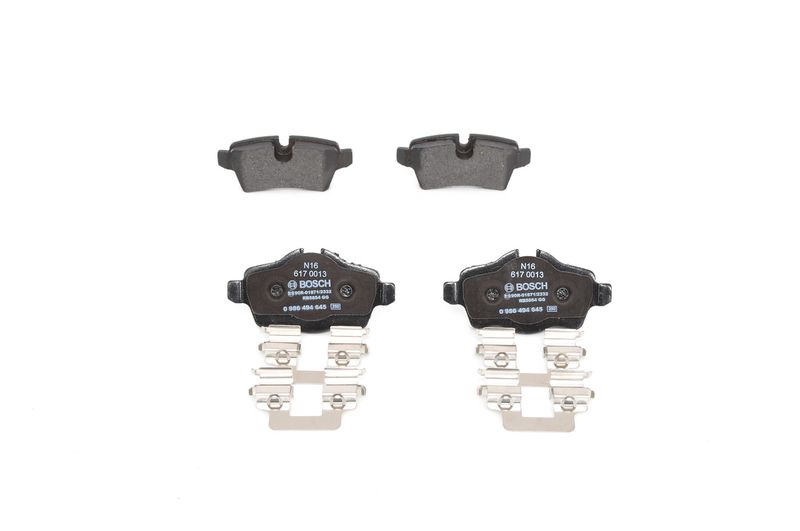 Brake Pad Set, disc brake BOSCH 0986494645