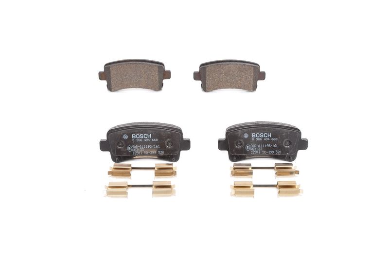 Brake Pad Set, disc brake BOSCH 0 986 494 668