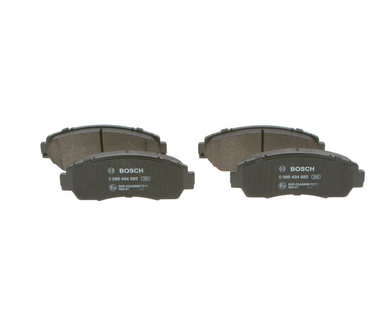 Brake Pad Set, disc brake BOSCH 0 986 494 685