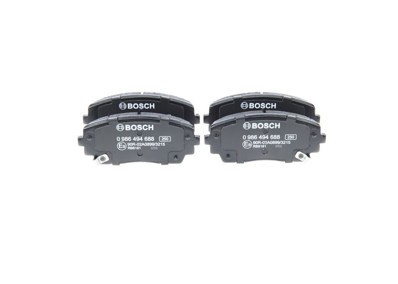 Brake Pad Set, disc brake BOSCH 0 986 494 688