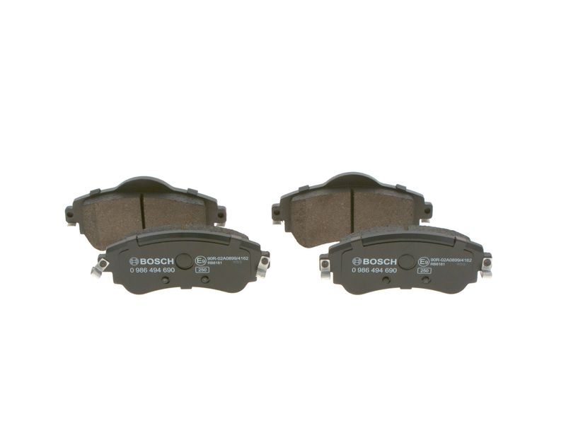 Brake Pad Set, disc brake BOSCH 0 986 494 690