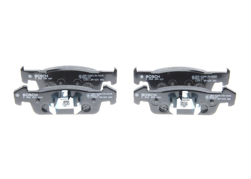 Brake Pad Set, disc brake BOSCH 0 986 494 697