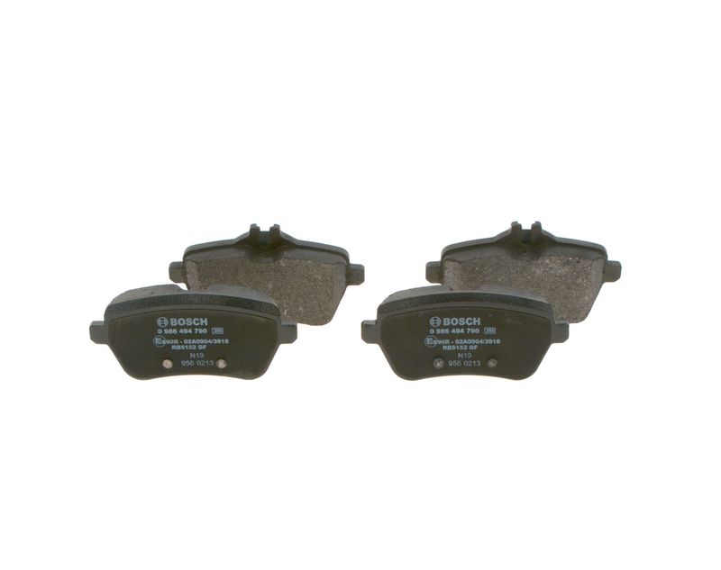 Brake Pad Set, disc brake BOSCH 0986494790