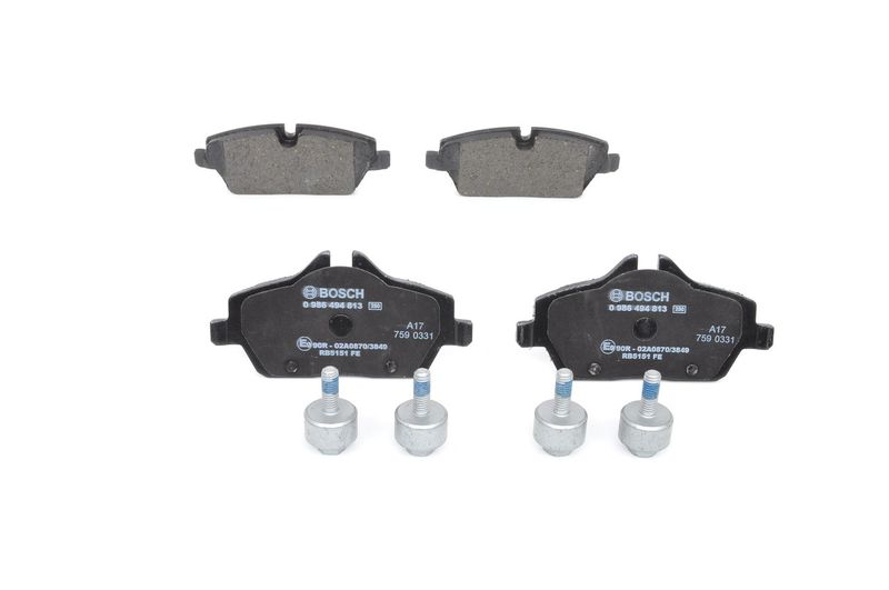 Brake Pad Set, disc brake BOSCH 0 986 494 813