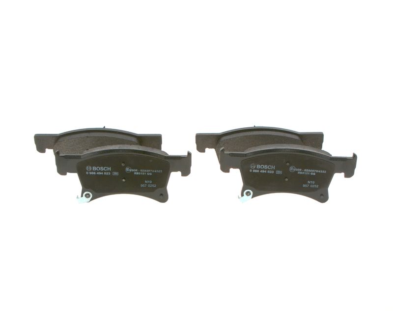 Brake Pad Set, disc brake BOSCH 0 986 494 823