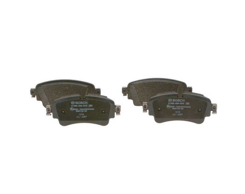 Brake Pad Set, disc brake BOSCH 0986494833