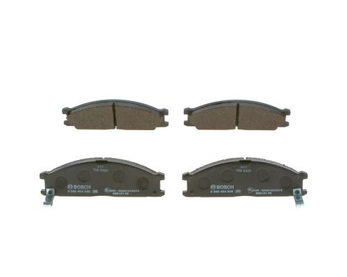 Brake Pad Set, disc brake BOSCH 0986494848