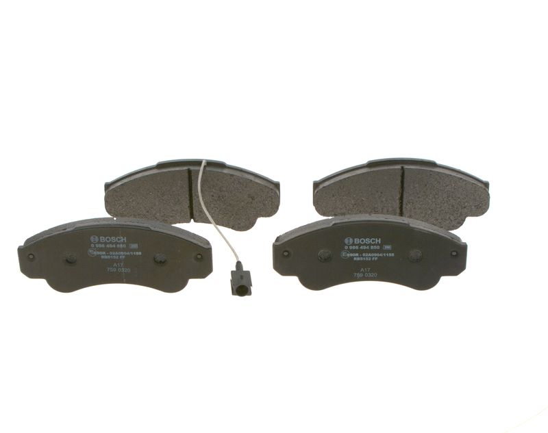 Brake Pad Set, disc brake BOSCH 0 986 494 850