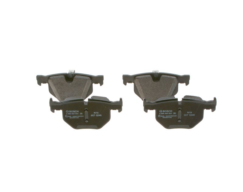 Brake Pad Set, disc brake BOSCH 0 986 494 862