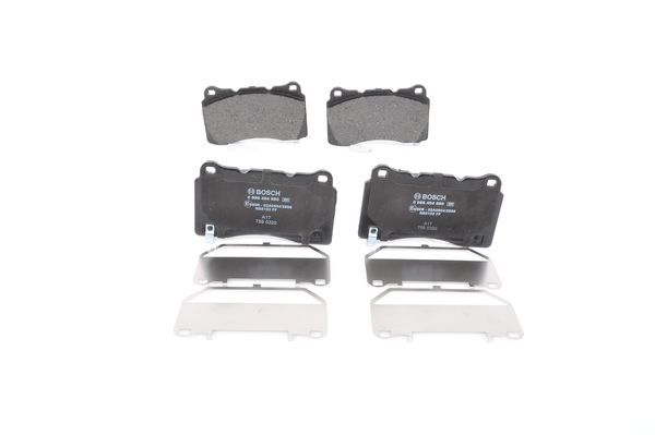 Brake Pad Set, disc brake BOSCH 0986494880