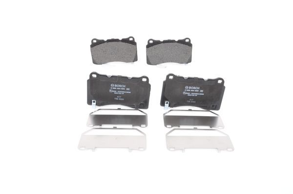 Brake Pad Set, disc brake BOSCH 0 986 494 880