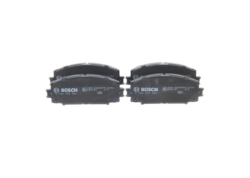 Brake Pad Set, disc brake BOSCH 0 986 494 886