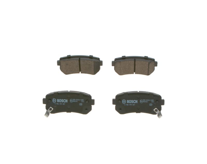 Brake Pad Set, disc brake BOSCH 0 986 494 887