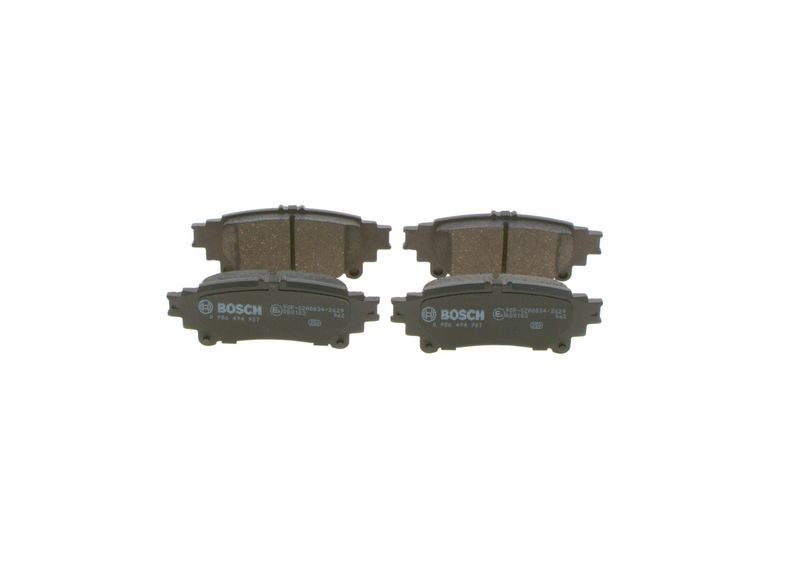 Brake Pad Set, disc brake BOSCH 0986494907