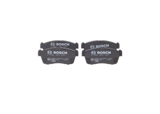 Brake Pad Set, disc brake BOSCH 0986494927