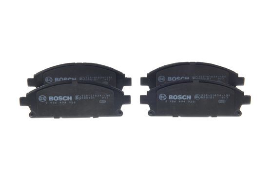 Brake Pad Set, disc brake BOSCH 0 986 494 928