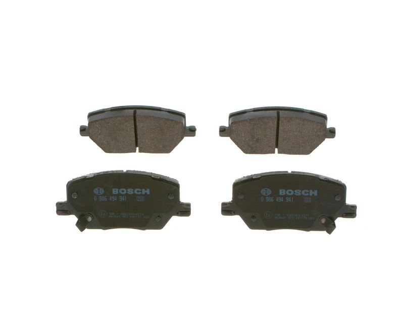 Brake Pad Set, disc brake BOSCH 0 986 494 941