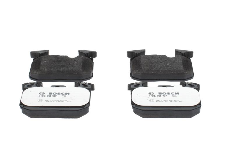 Brake Pad Set, disc brake BOSCH 0986494947