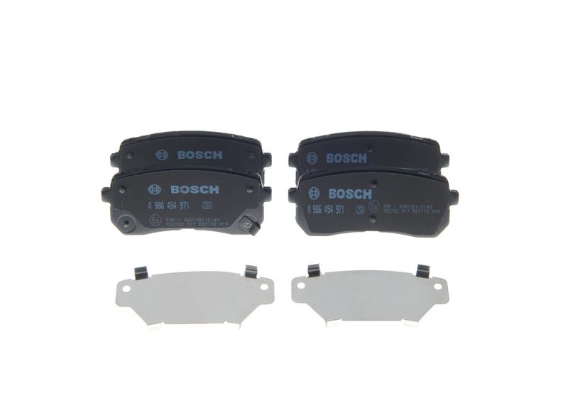 Brake Pad Set, disc brake BOSCH 0986494971