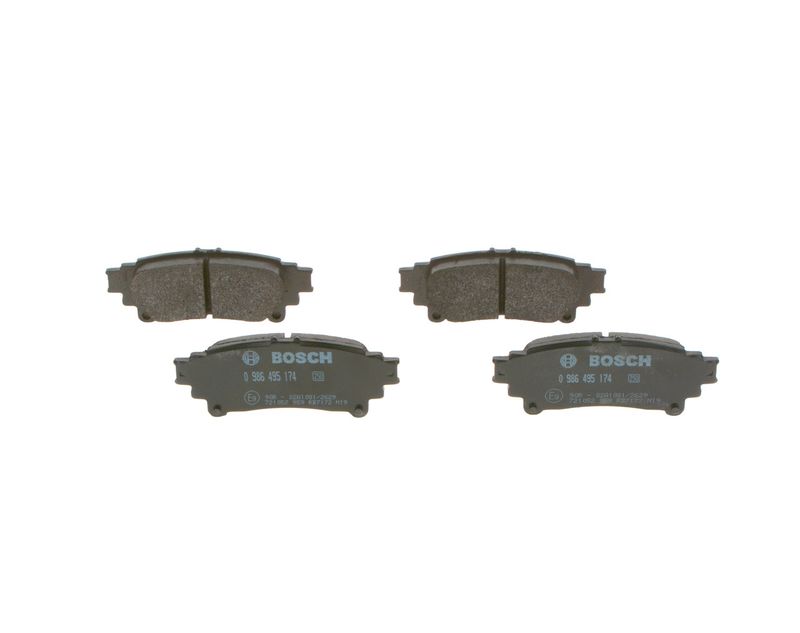 Brake Pad Set, disc brake BOSCH 0 986 495 174