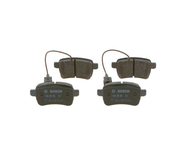 Brake Pad Set, disc brake BOSCH 0986495305