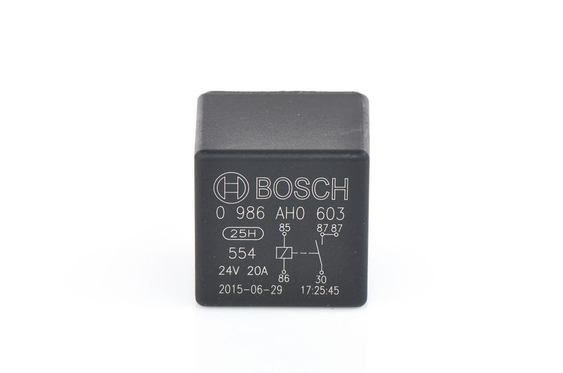 Relė, pagrindinė srovė BOSCH 0 986 AH0 603