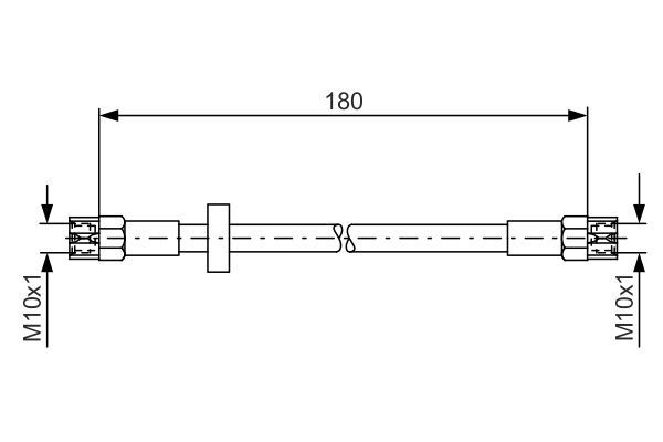 Brake Hose BOSCH 1 987 476 216