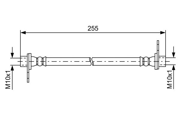 Brake Hose BOSCH 1987481586