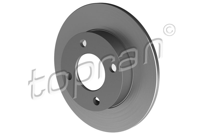 Brake Disc TOPRAN 107 089