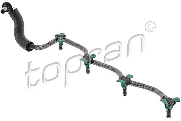 Hose, fuel overflow TOPRAN 724 261