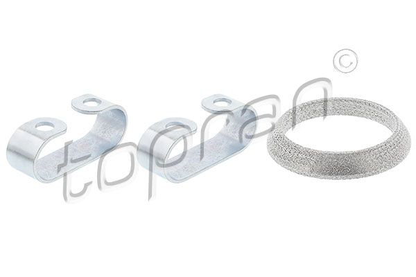 Mounting Kit, exhaust pipe TOPRAN 102 539