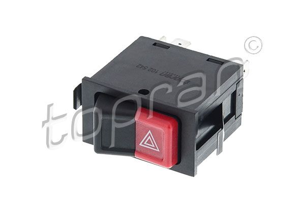 Hazard Warning Light Switch TOPRAN 102 542