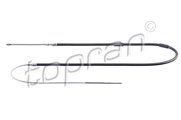 Cable Pull, parking brake TOPRAN 102 632