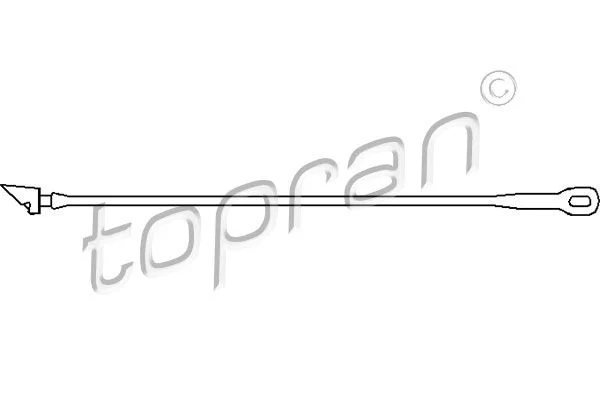 Стяжна стрічка, тент кузова TOPRAN 102 672