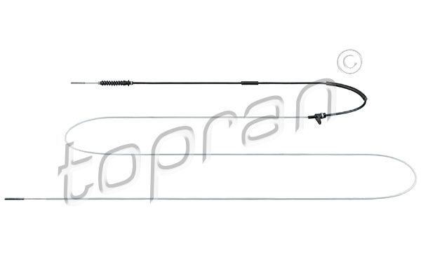 Accelerator Cable TOPRAN 103 300