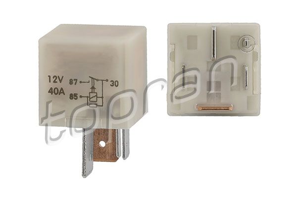 Relay, glow plug system TOPRAN 103 563