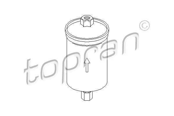 Фільтр палива TOPRAN 103 723