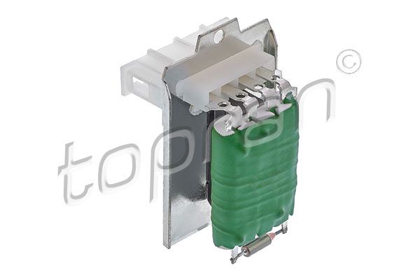 Resistor, interior blower TOPRAN 104 117