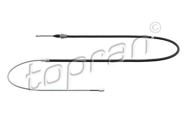 Cable Pull, parking brake TOPRAN 108 333