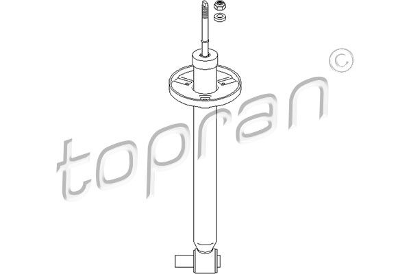 Amortizatorius TOPRAN 108 377