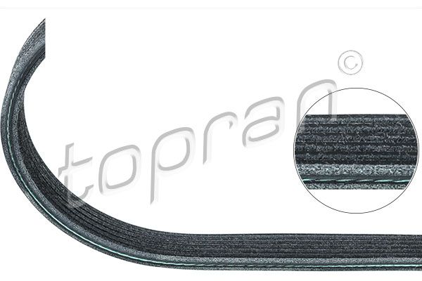 V-Ribbed Belt TOPRAN 109 659