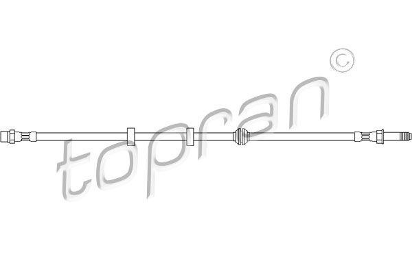 Brake Hose TOPRAN 110 401